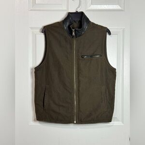 Vertical by Robert Comstock Men's Full Zip Vest Sz M Thinsulate Insulation